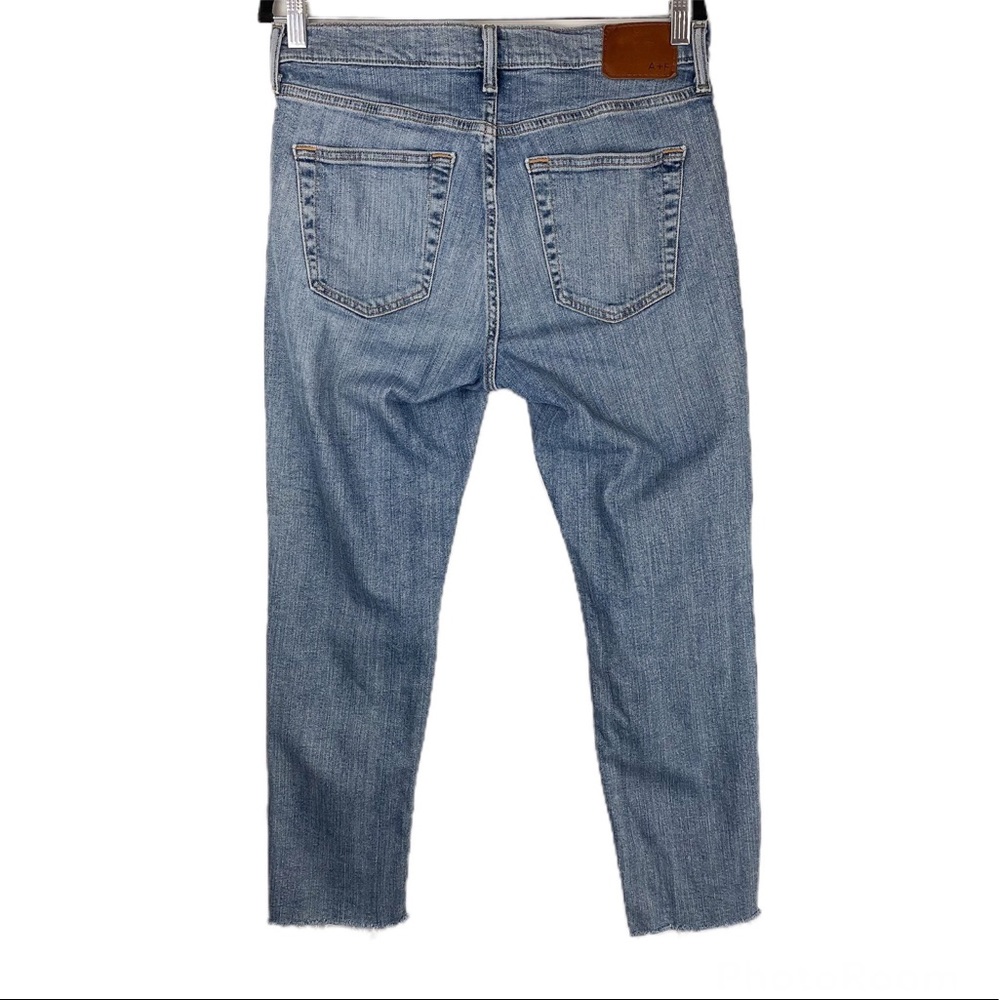Abercrombie & Fitch Mens Rustin Athletic Slim Stretch Distressed Jeans Sz 30x30 - Picture 2 of 9